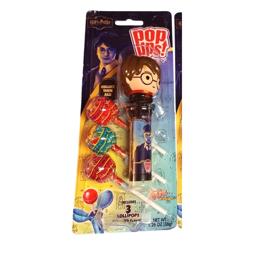 NEW Warner Brothers Harry Potter Flix Pop Ups‎ Lollipop Holder